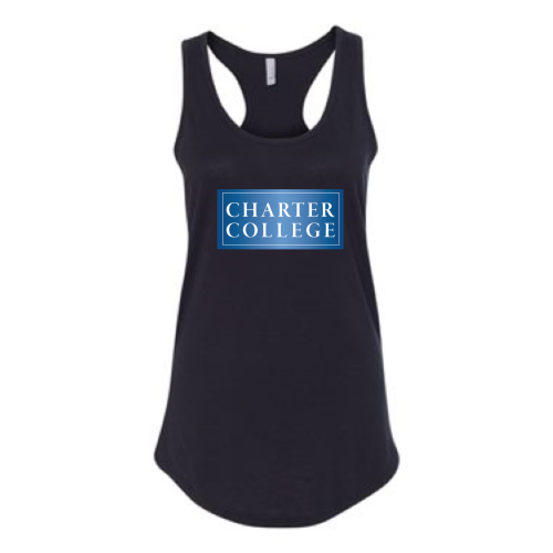 Charter College Womens Racerback Tank